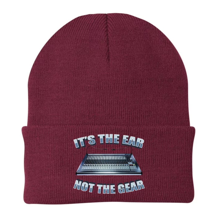 ItS The Ear Not The Gear Studio Sound Guy Audio Engineer Knit Cap Winter Beanie