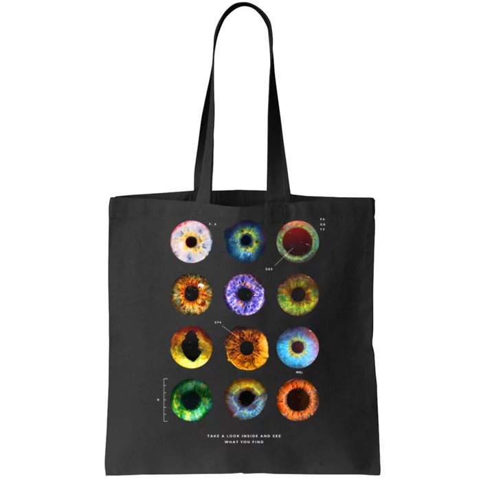 Inside The Eye Tote Bag