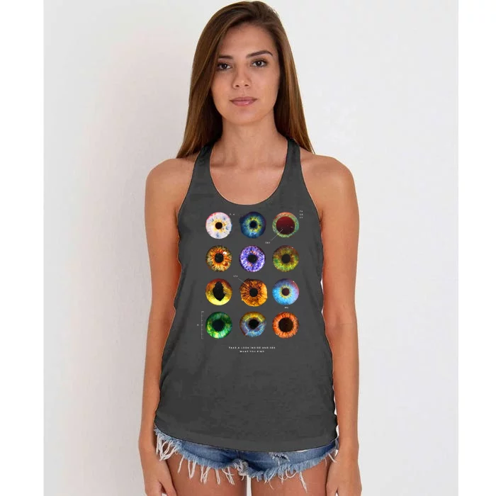 Inside The Eye Women's Knotted Racerback Tank