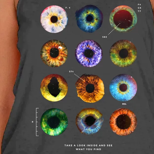 Inside The Eye Women's Knotted Racerback Tank