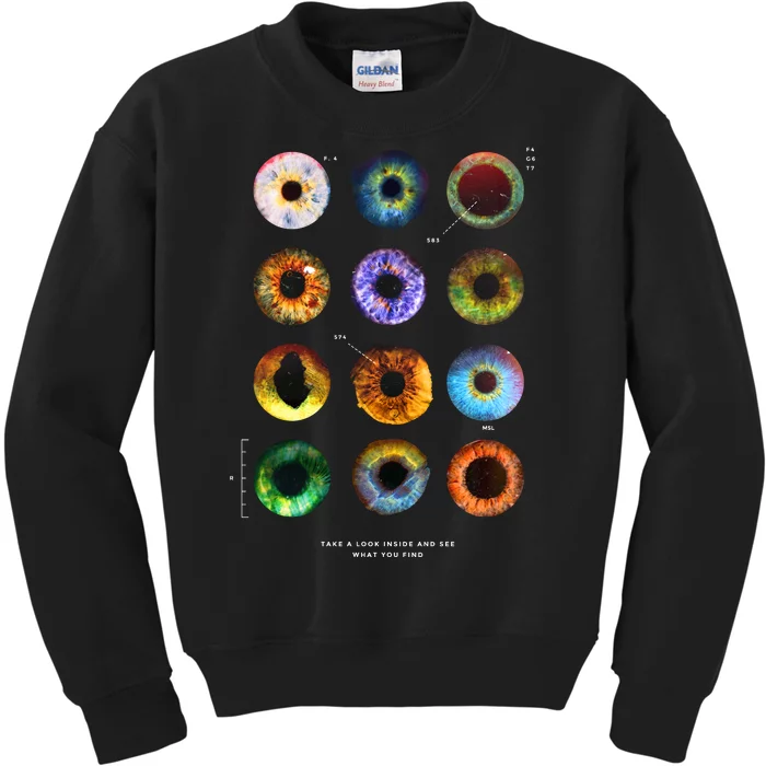 Inside The Eye Kids Sweatshirt