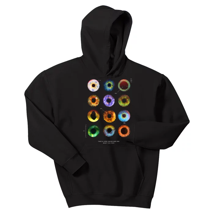 Inside The Eye Kids Hoodie