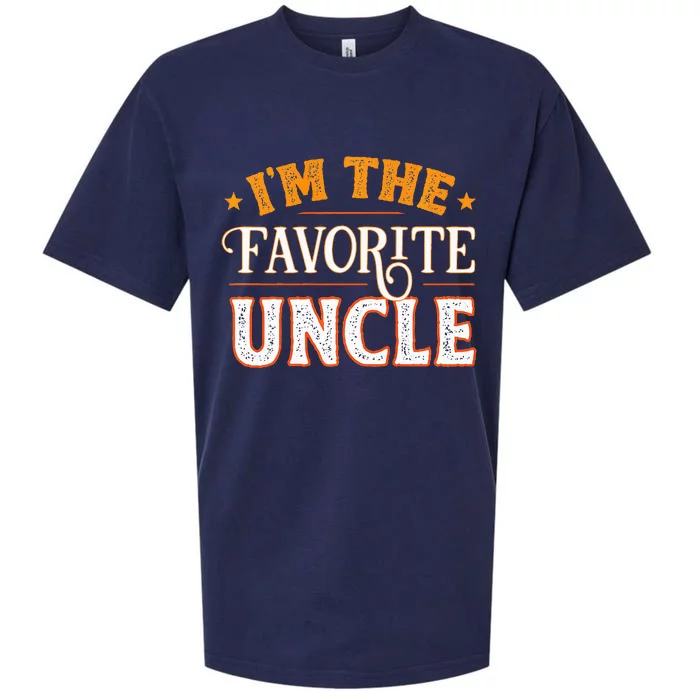 I'm The Favorite Uncle Sueded Cloud Jersey T-Shirt