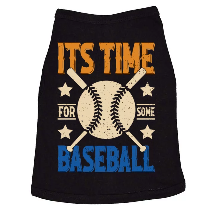 It's Time For Some Baseball Doggie Tank