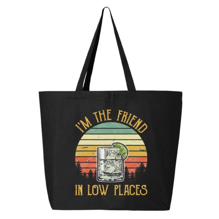 I'm The Friend In Low Places Country Music 25L Jumbo Tote