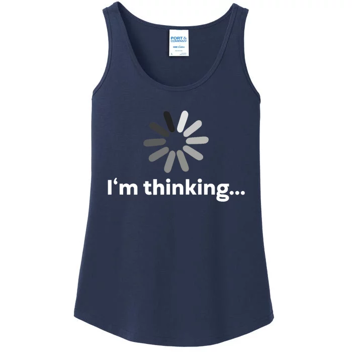 I'm Thinking... Funny Guys Gift Ladies Essential Tank