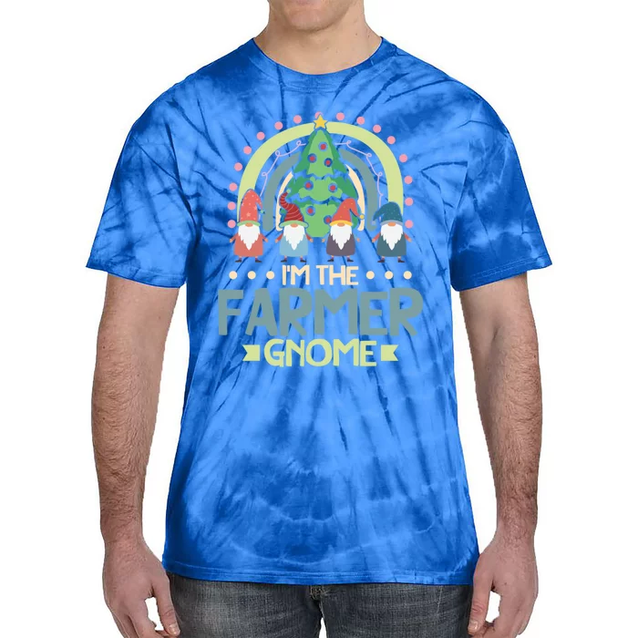 IM The Farmer Gnome Family Matching Christmas Gift Tie-Dye T-Shirt