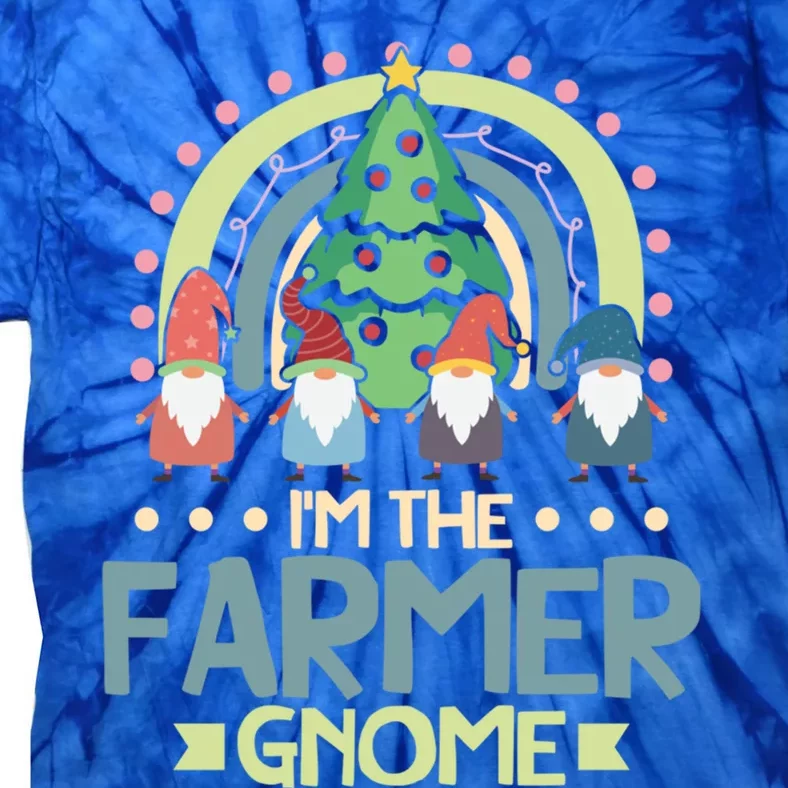 IM The Farmer Gnome Family Matching Christmas Gift Tie-Dye T-Shirt