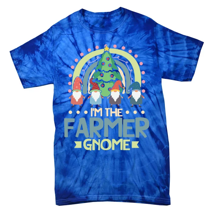 IM The Farmer Gnome Family Matching Christmas Gift Tie-Dye T-Shirt