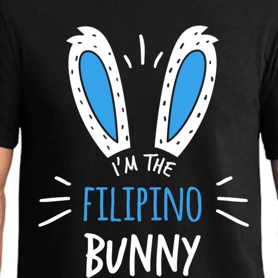 I'm The Filipino Bunny Ears Philippines Easter Sunday Gift Pajama Set