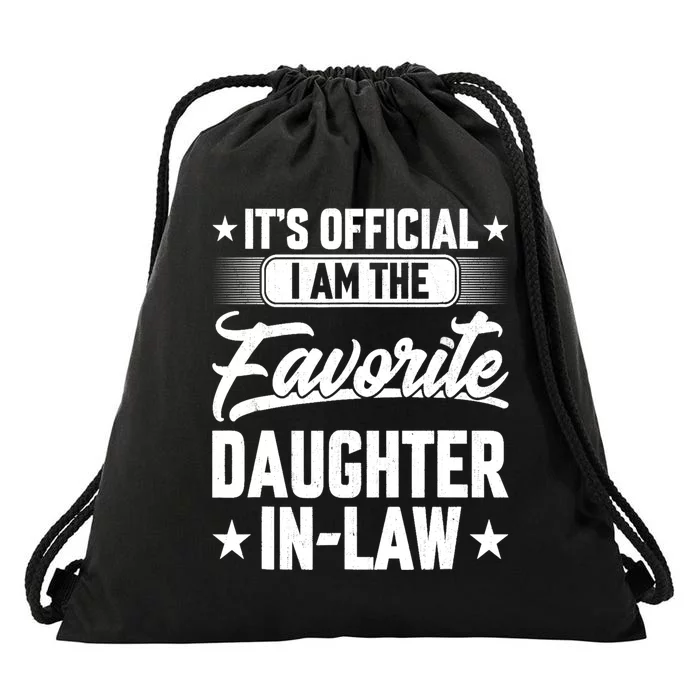 Im The Favorite Daughter In Law Drawstring Bag