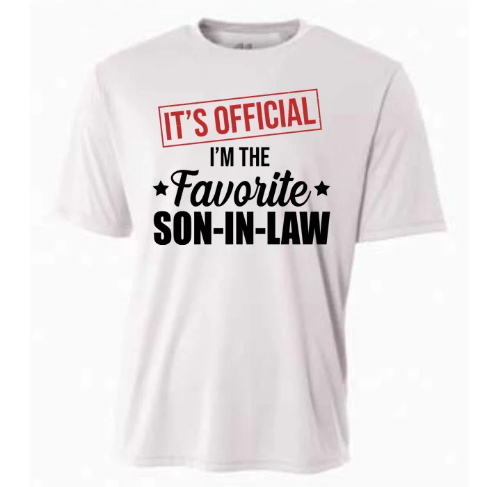 Im The Favorite Son In Law Funny Gift Cooling Performance Crew T-Shirt