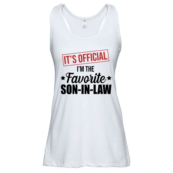 Im The Favorite Son In Law Funny Gift Ladies Essential Flowy Tank