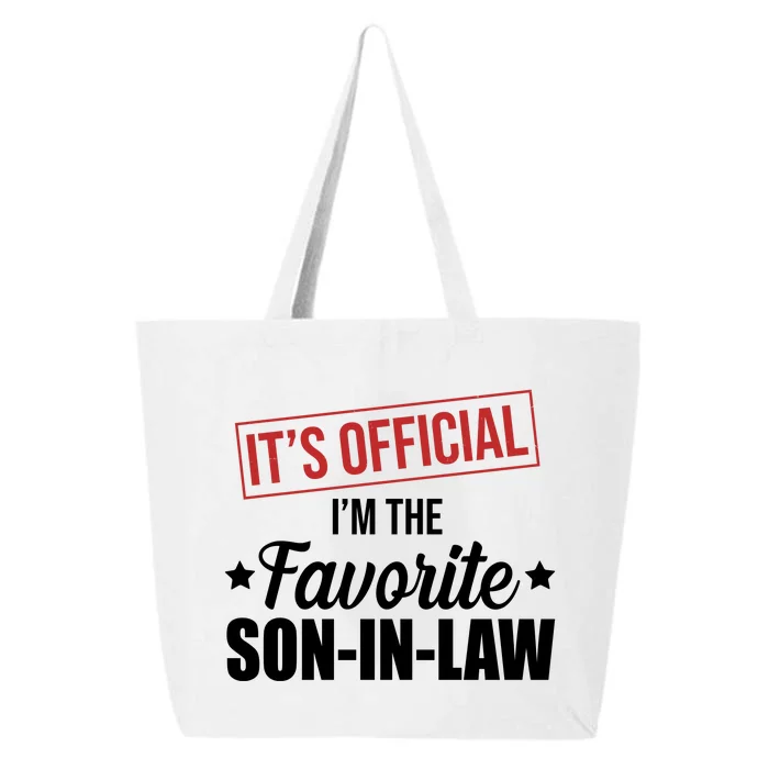 Im The Favorite Son In Law Funny Gift 25L Jumbo Tote