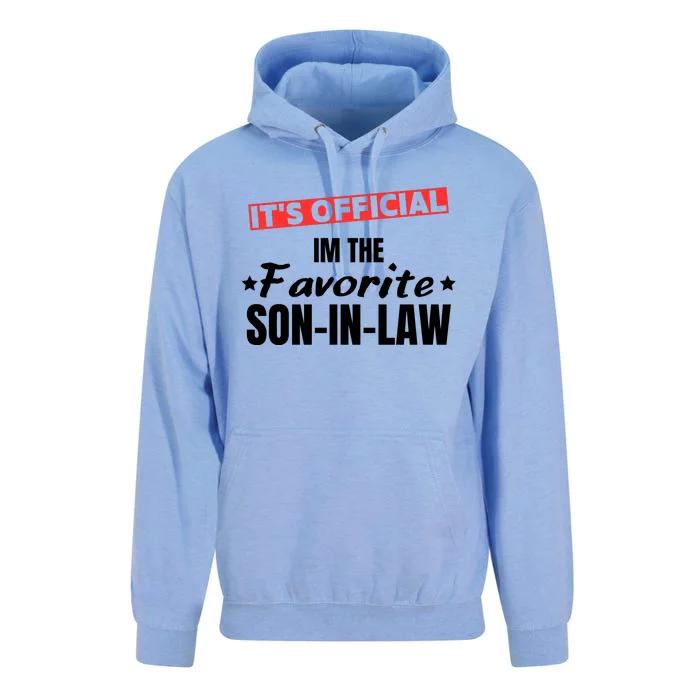 Im The Favorite Son In Law Funny Unisex Surf Hoodie