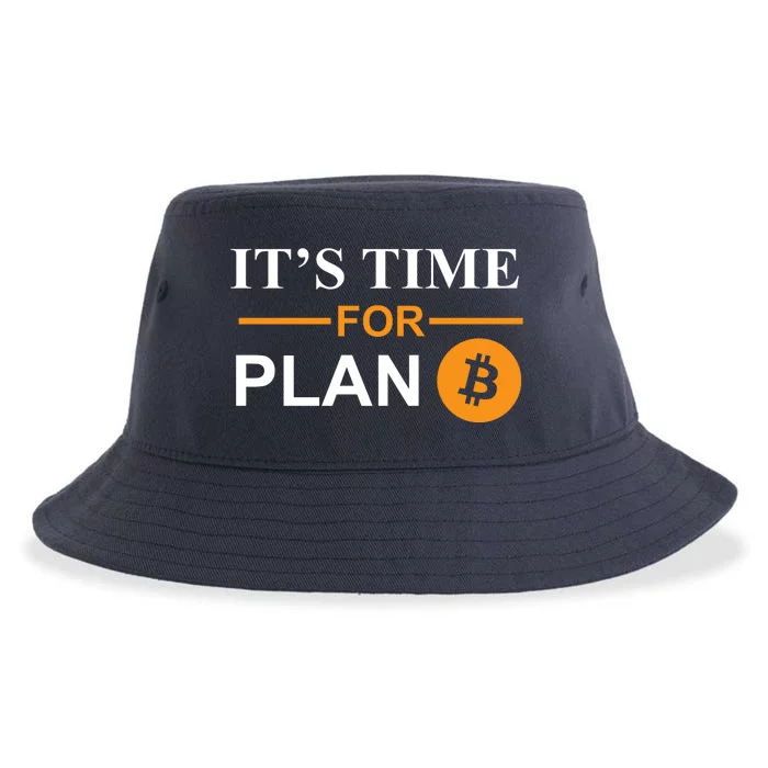 It's Time For Plan B Bitcoin Sustainable Bucket Hat