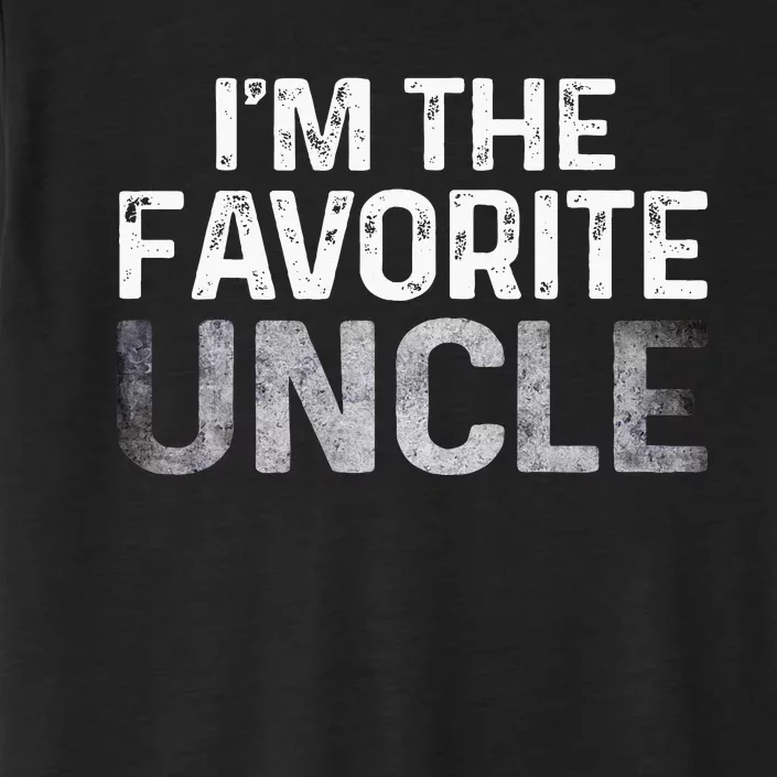 Im The Favorite Uncle Tee From Niece Nephew ChromaSoft Performance T-Shirt