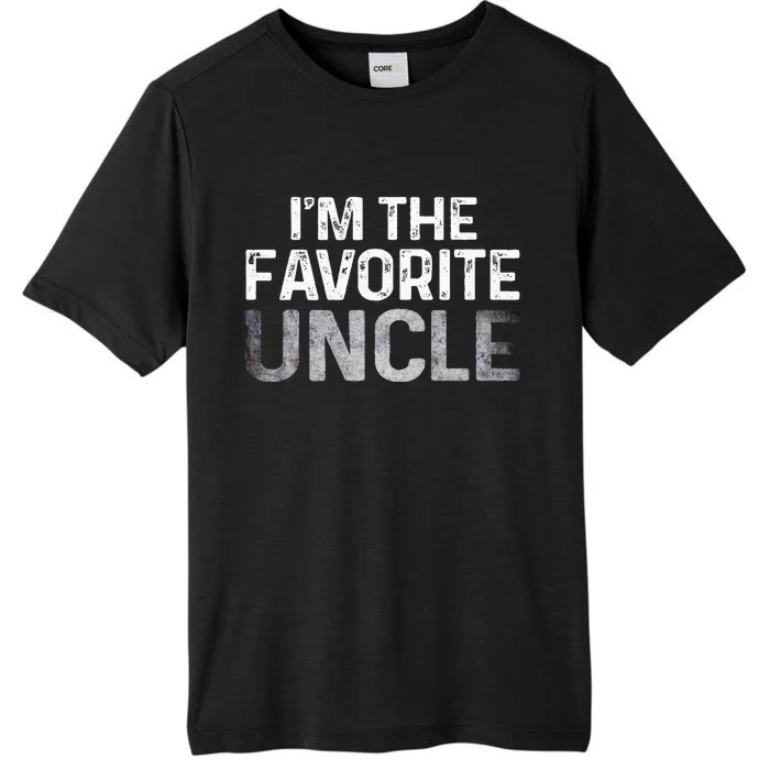 Im The Favorite Uncle Tee From Niece Nephew ChromaSoft Performance T-Shirt