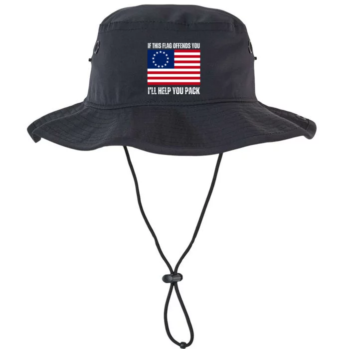 If This Flag Offends You Ill Help You Pack Legacy Cool Fit Booney Bucket Hat