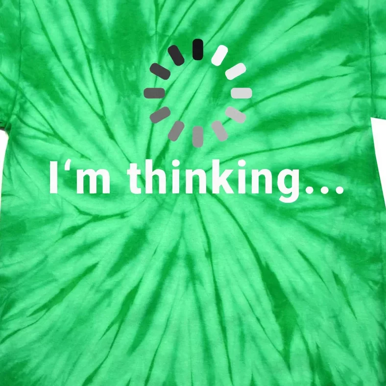 IM Thinking Fun Design Tie-Dye T-Shirt