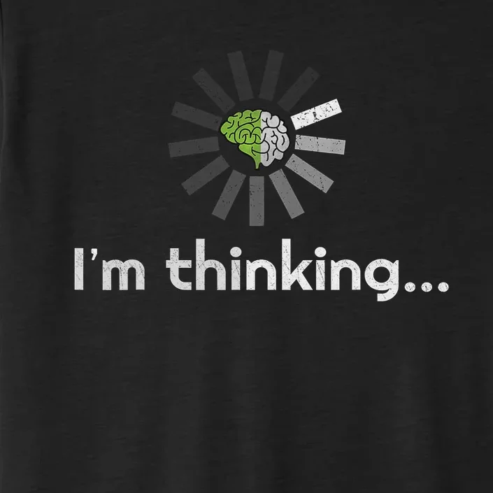 I'm thinking Funny Graphic ChromaSoft Performance T-Shirt