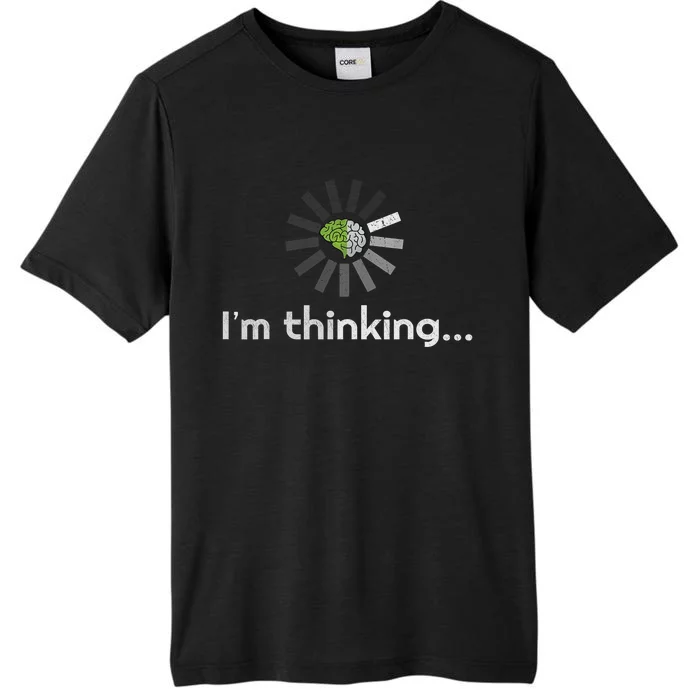 I'm thinking Funny Graphic ChromaSoft Performance T-Shirt