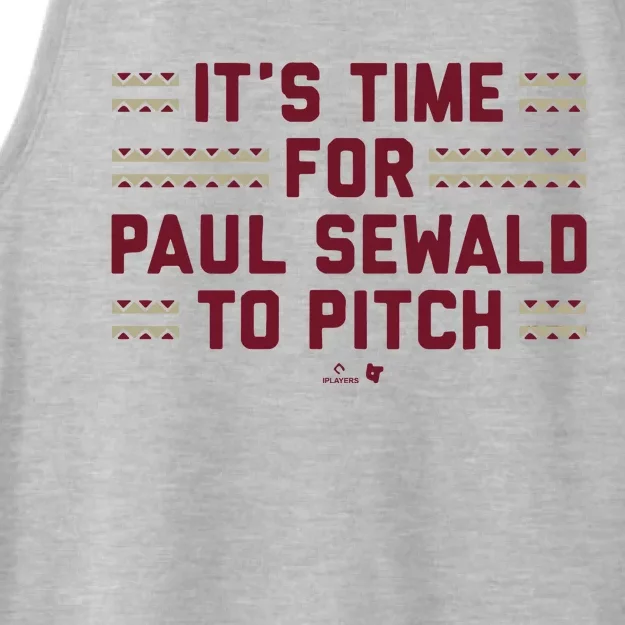 It’S Time For Paul Sewald To Pitch Ladies Tri-Blend Wicking Tank