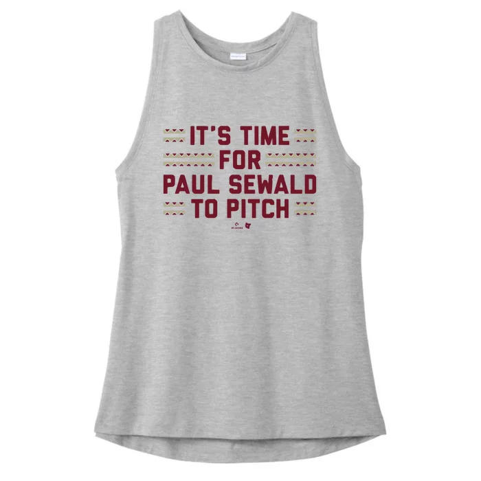 It’S Time For Paul Sewald To Pitch Ladies Tri-Blend Wicking Tank