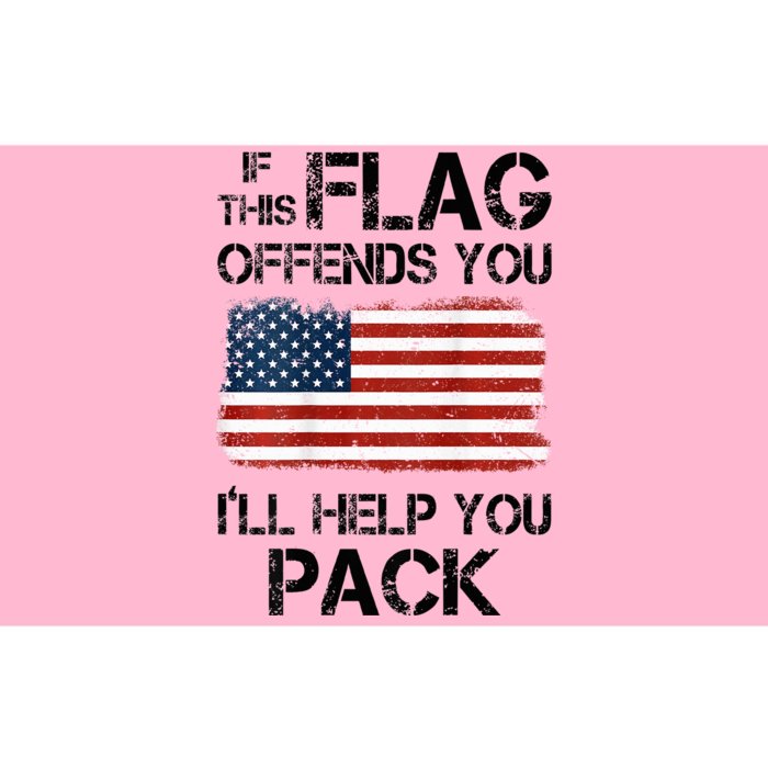 If This Flag Offends You ILl Help You Pack Bumper Sticker