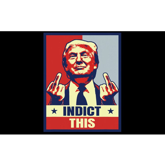 Indict This Funny Trump Shirts 2024 Bumper Sticker