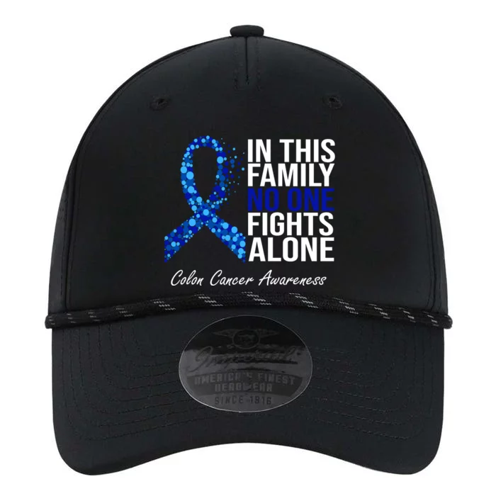 In This Family No One Fights Alone Colon Cancer Ribbon Performance The Dyno Cap