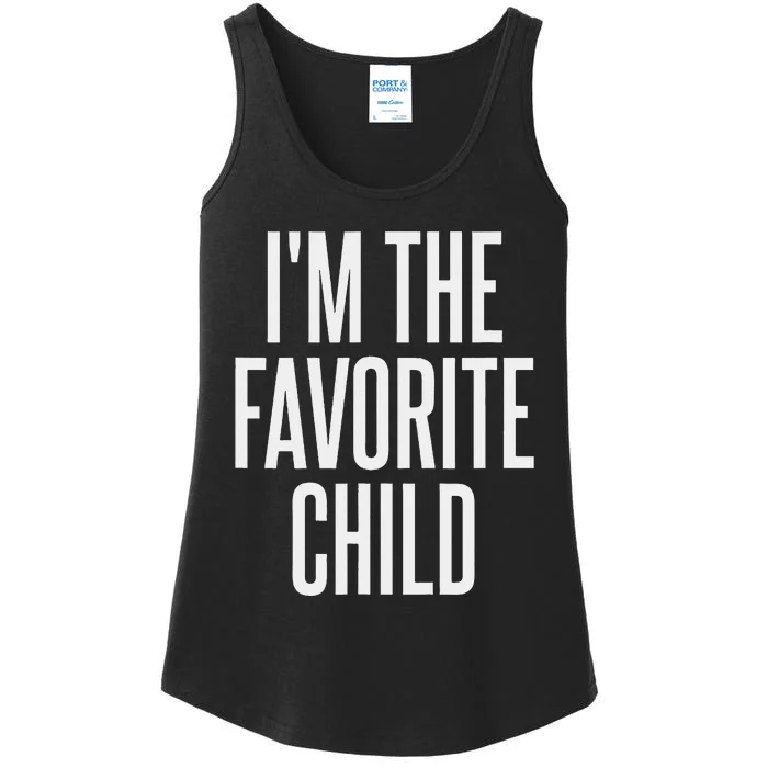 IM The Favorite Child Ladies Essential Tank