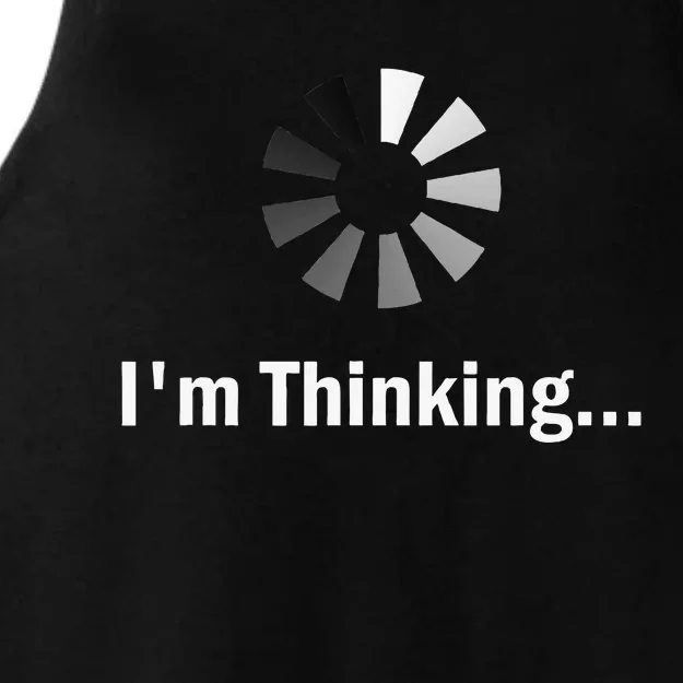 IM Thinking For Geeks Nerds Programmers Ladies Tri-Blend Wicking Tank