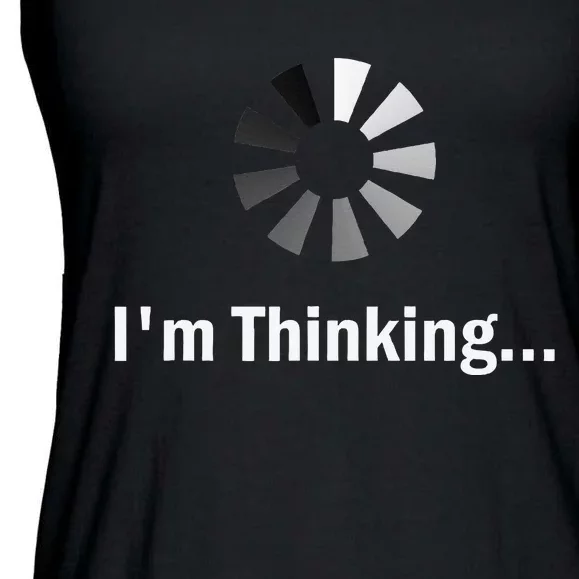 IM Thinking For Geeks Nerds Programmers Ladies Essential Flowy Tank