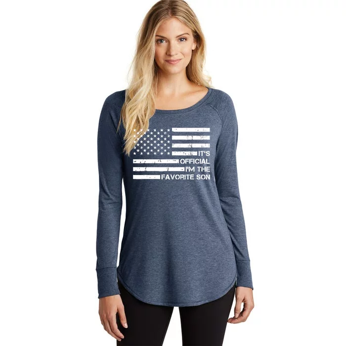 IM The Favorite Son Women's Perfect Tri Tunic Long Sleeve Shirt