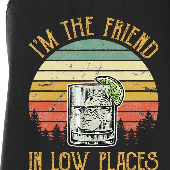 IM The Friend In Low Places Country Music Min Women's Racerback Tank