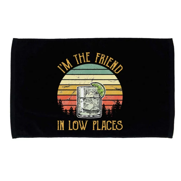 IM The Friend In Low Places Country Music Min Microfiber Hand Towel