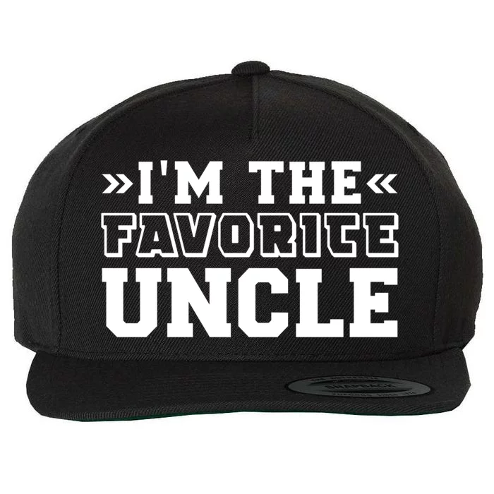 Im The Favorite Uncle Cute Gift Wool Snapback Cap