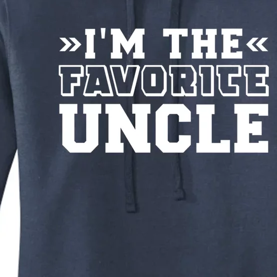 Im The Favorite Uncle Cute Gift Women's Pullover Hoodie