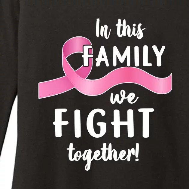 In This Family We Fight Together Cancer Awareness Womens CVC Long Sleeve Shirt