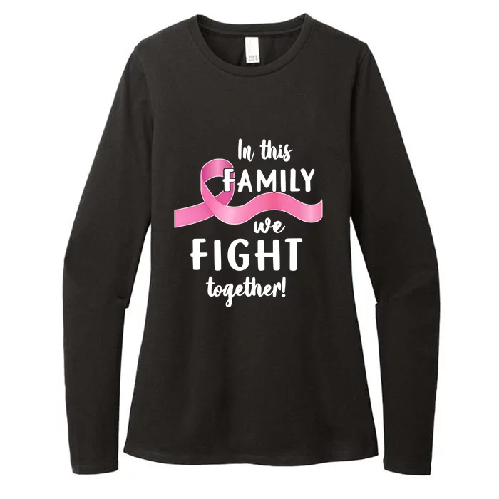 In This Family We Fight Together Cancer Awareness Womens CVC Long Sleeve Shirt