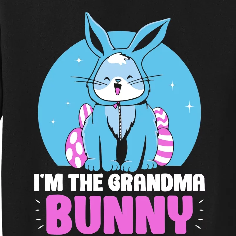 I'm The Grandma Bunny Easter Happy Egg Sayings Grandmother Sweatshirt