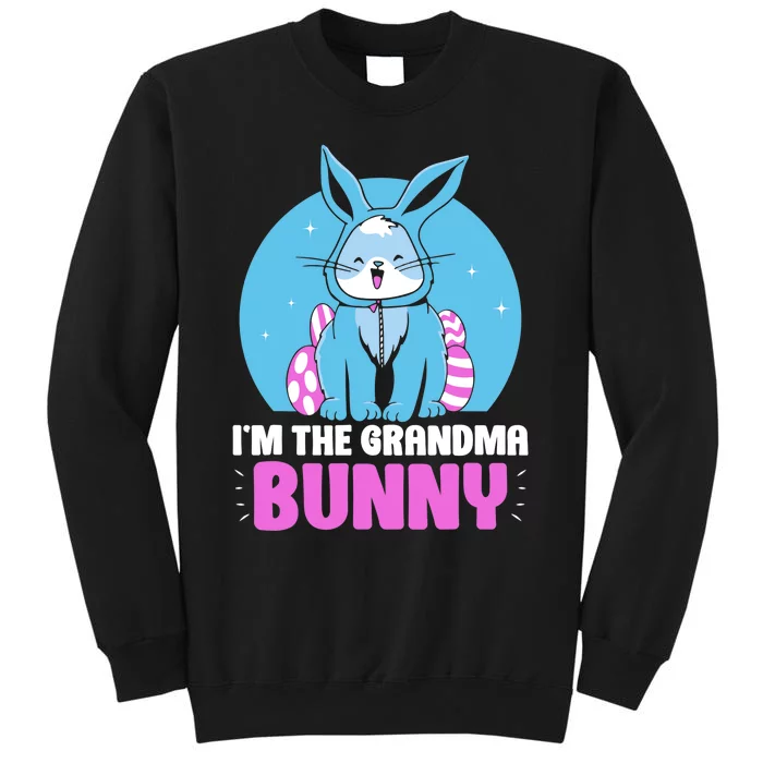 I'm The Grandma Bunny Easter Happy Egg Sayings Grandmother Sweatshirt