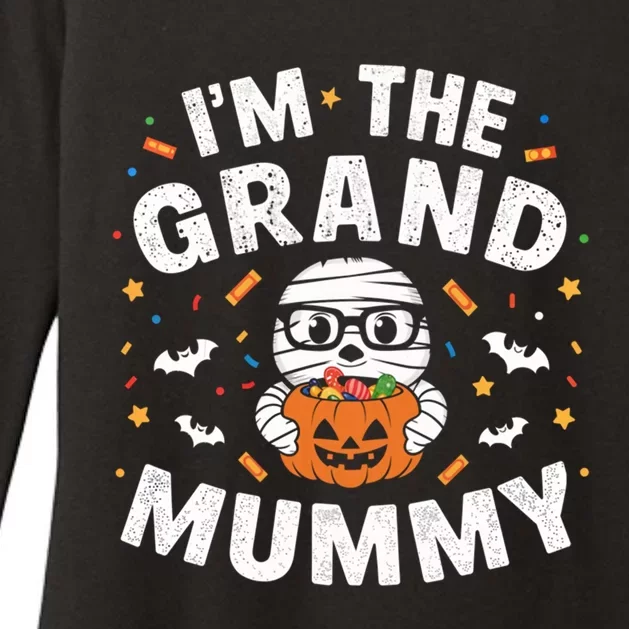 IM The Grand Mummy Halloween Mummy Grandma Costume Gift Womens CVC Long Sleeve Shirt