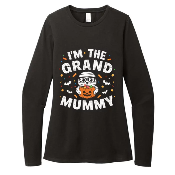 IM The Grand Mummy Halloween Mummy Grandma Costume Gift Womens CVC Long Sleeve Shirt