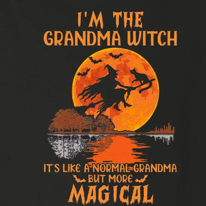 IM The Grandma Witch Like A Normal Grandma Halloween Gifts Toddler Long Sleeve Shirt