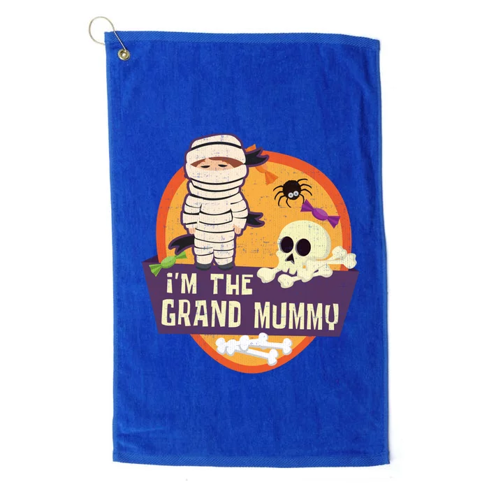 IM The Grand Mummy Mummy Spider Halloween Cool Gift Platinum Collection Golf Towel