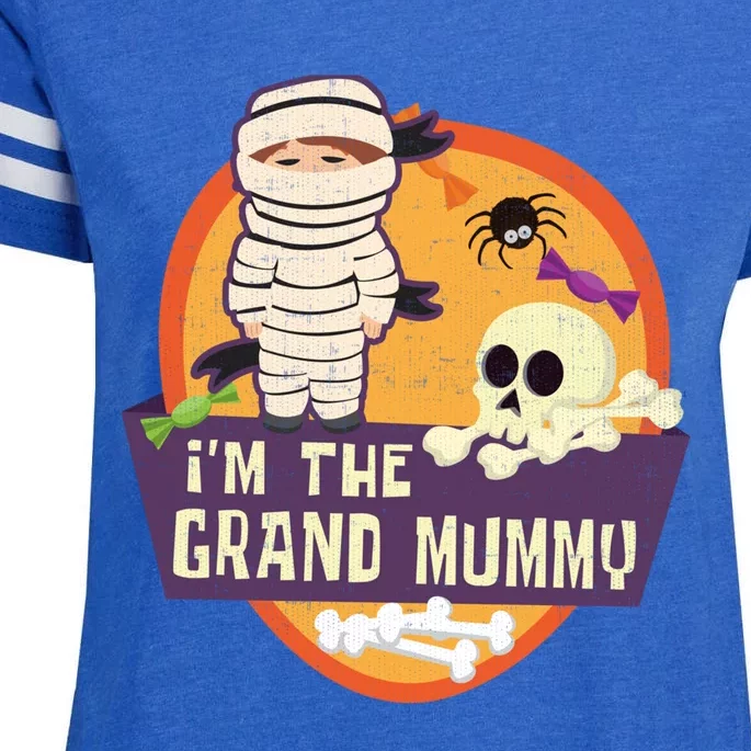 IM The Grand Mummy Mummy Spider Halloween Cool Gift Enza Ladies Jersey Football T-Shirt