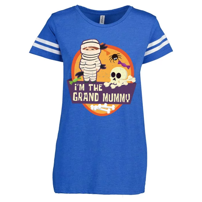 IM The Grand Mummy Mummy Spider Halloween Cool Gift Enza Ladies Jersey Football T-Shirt