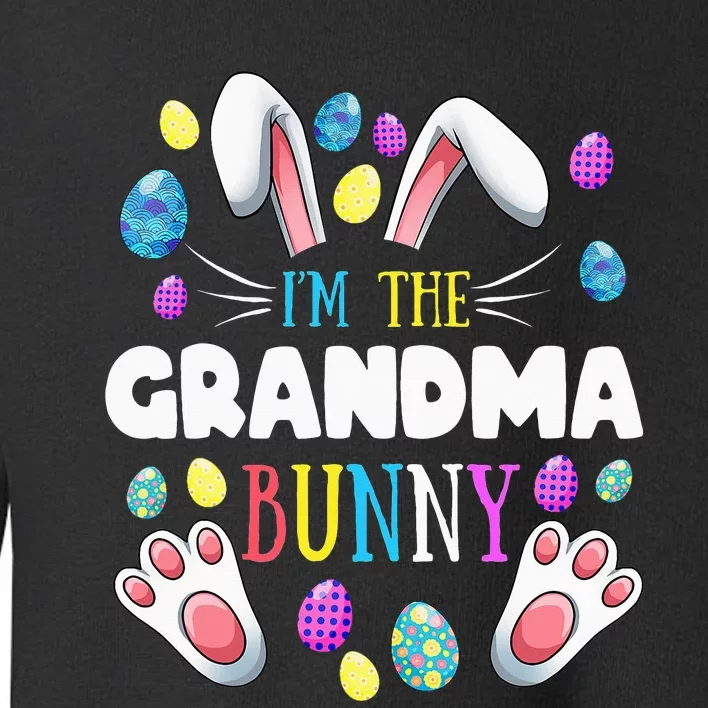 I'm The Grandma Bunny Matching Family Easter Party Toddler Sweatshirt